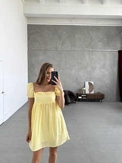 Платье "Дюймовочка", Желтый