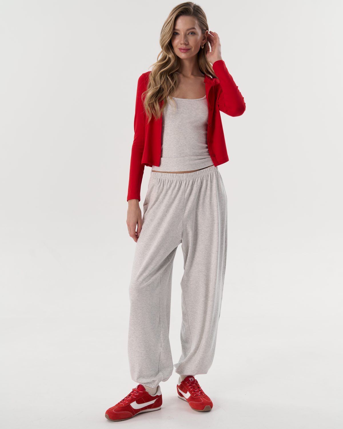 Шаровары серый