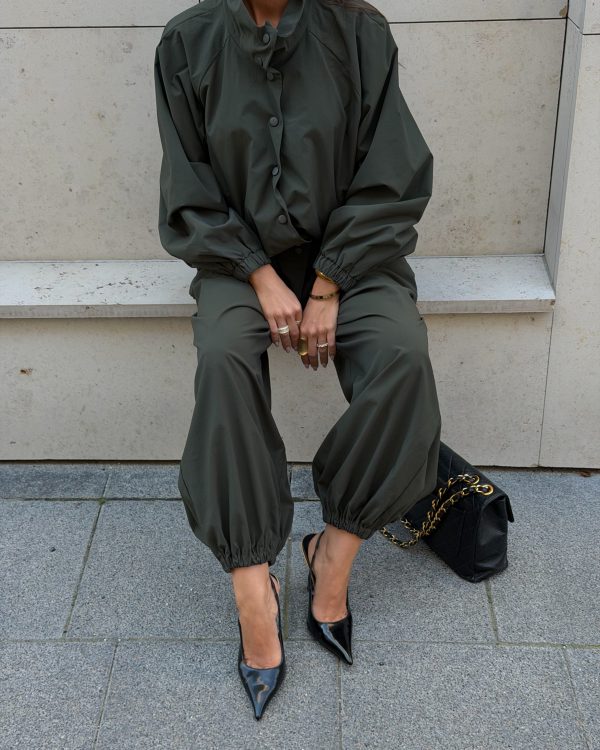 Костюм Николь, зеленый